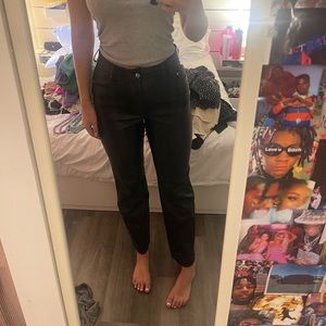 Zara Leather Trousers